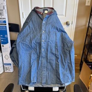 Wrangler Blue Denim Shirt Jacket